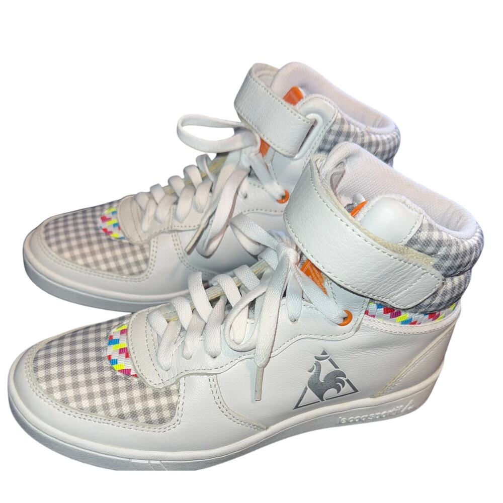 Le Coq Sportiff leather trainers - size 37/7 - N17